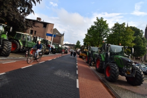 Massaal boerenprotest centrum Venray