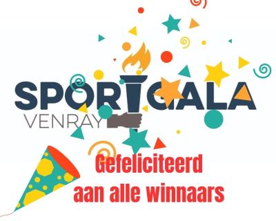Sportgala Venray eert uitblinkers van het jaar!