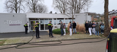 Brand in meterkast tandartspraktijk