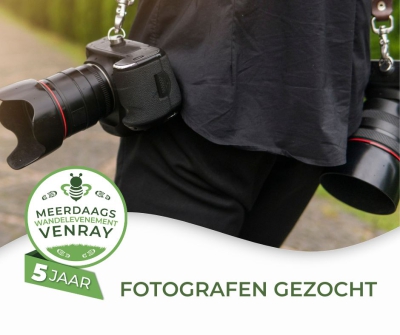 Meerdaags Wandelevenement Venray op zoek naar fotografen