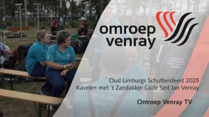 Kavelen met Schutterij &#039;t Zandakker Gilde Sint Jan Venray 13 juli 2025 (Video)