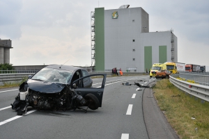 Frontale botsing op N270 bij Wanssum