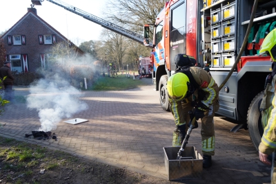 Voorbijgangers merken schoorsteenbrand op in Venray