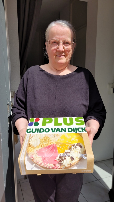 Afgelopen zaterdag ging de vlaai naar: Lia juliana