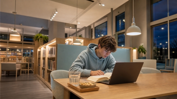 Study night in bibliotheek Venray