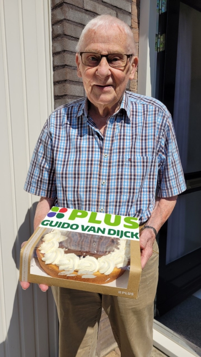 Afgelopen zaterdag ging de vlaai naar: Jan Janssen