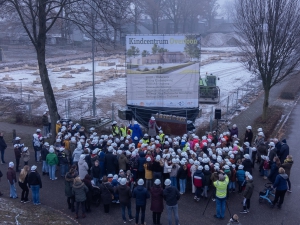 Startsein nieuwbouw kindcentrum Overloon