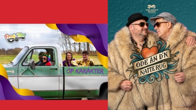 Òp Karákter en Ode án d'n Natte Rug naar de LVK finale.